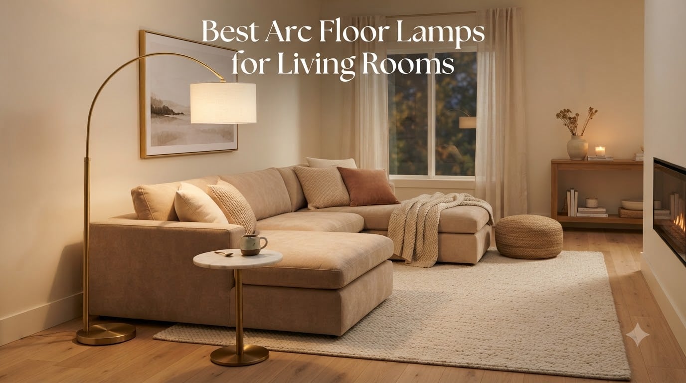 Best Arc Floor Lamps for Living Rooms