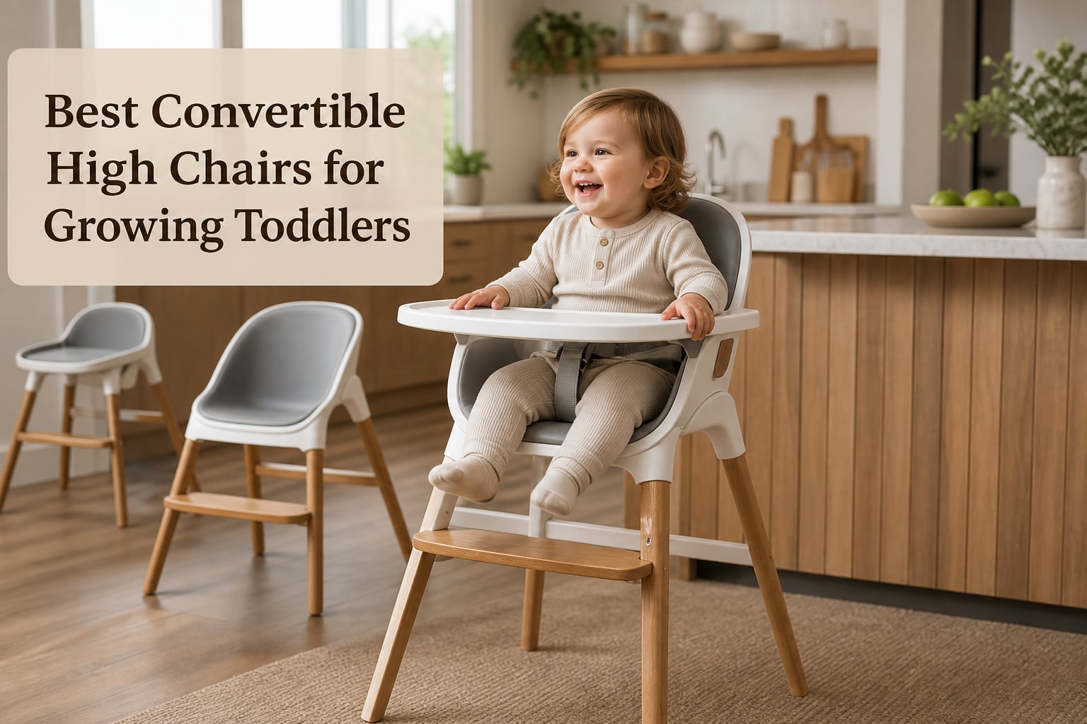 Best Convertible High Chairs for Growing Toddlers
