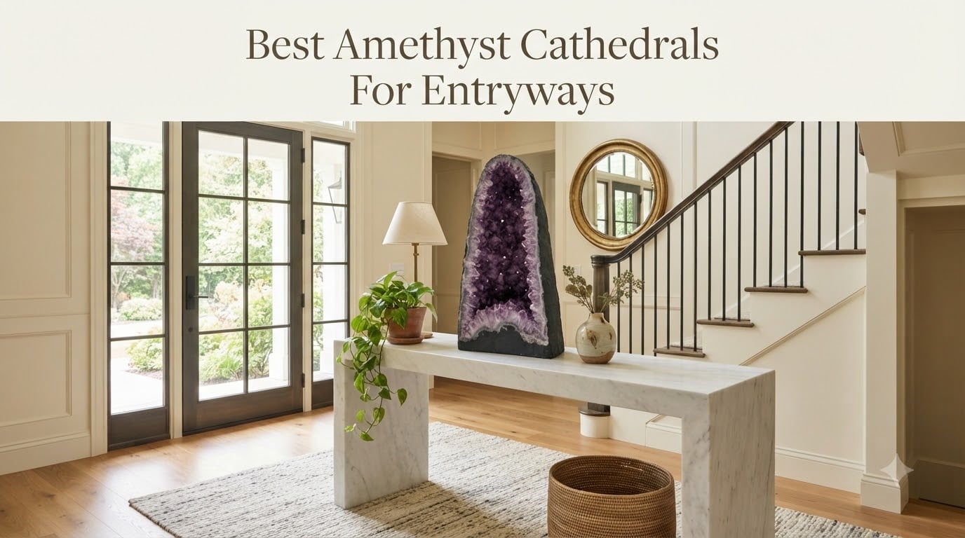 Best Amethyst Cathedrals For Entryways