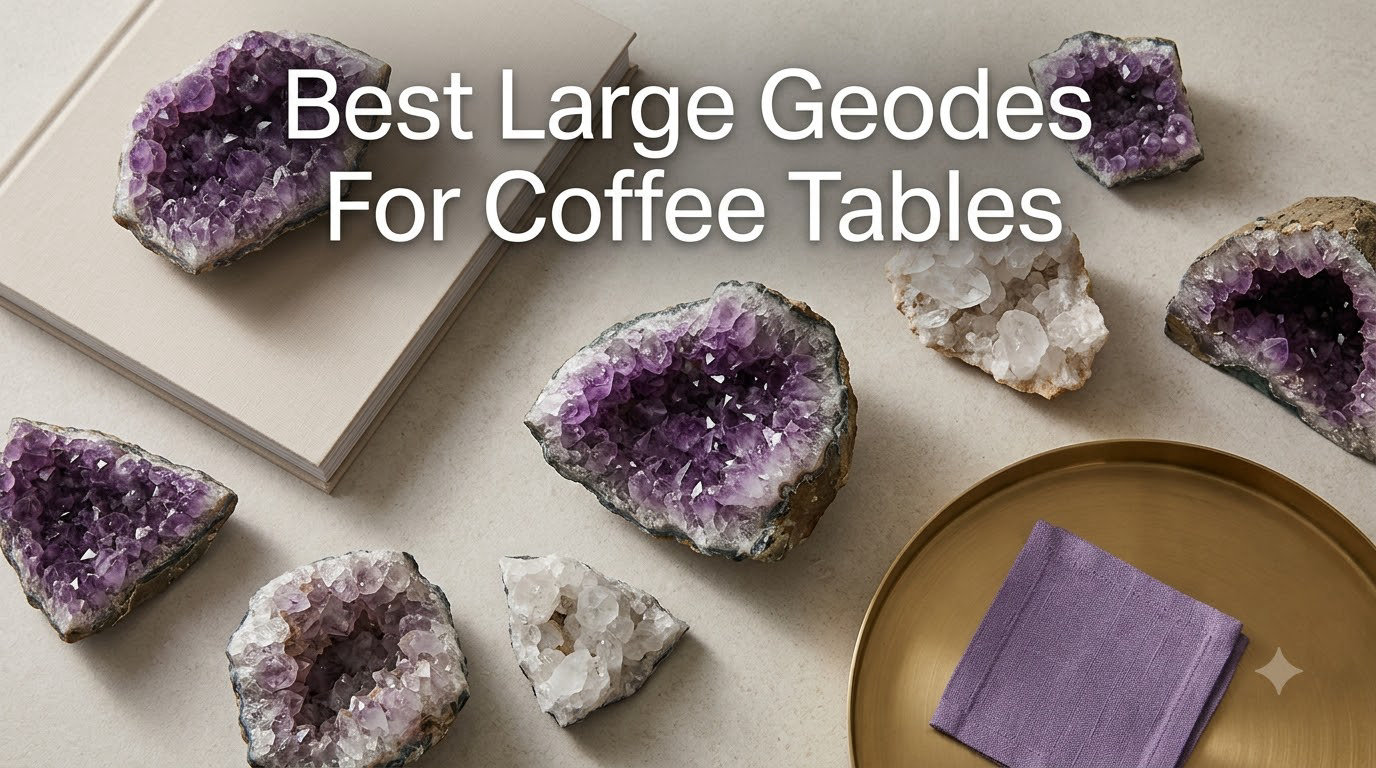 Best Large Geodes For Coffee Tables