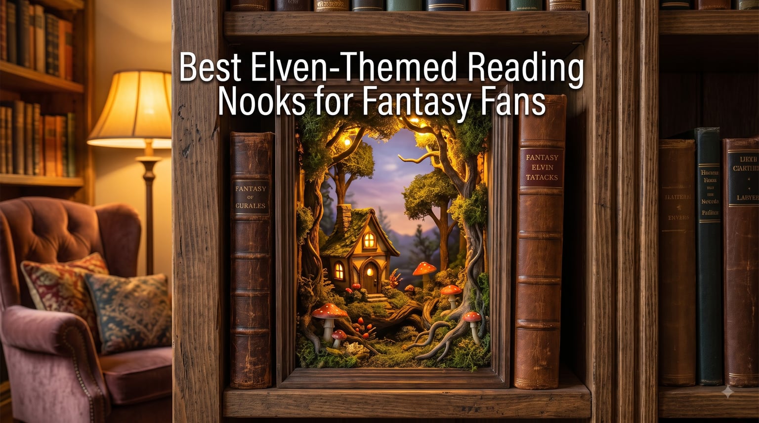 Best Elven-Themed Reading Nooks for Fantasy Fans