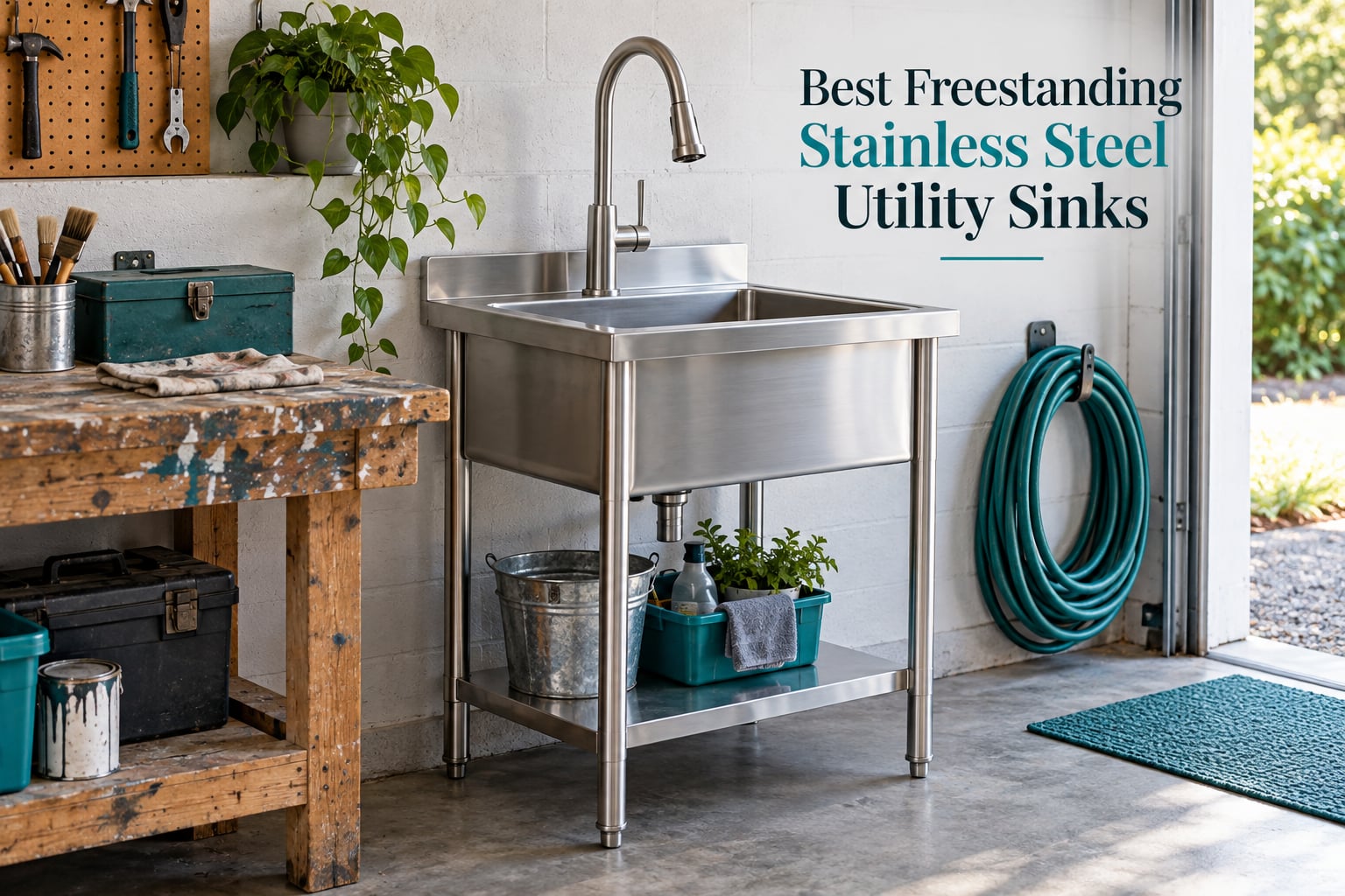 Best Freestanding Stainless Steel Utility Sinks