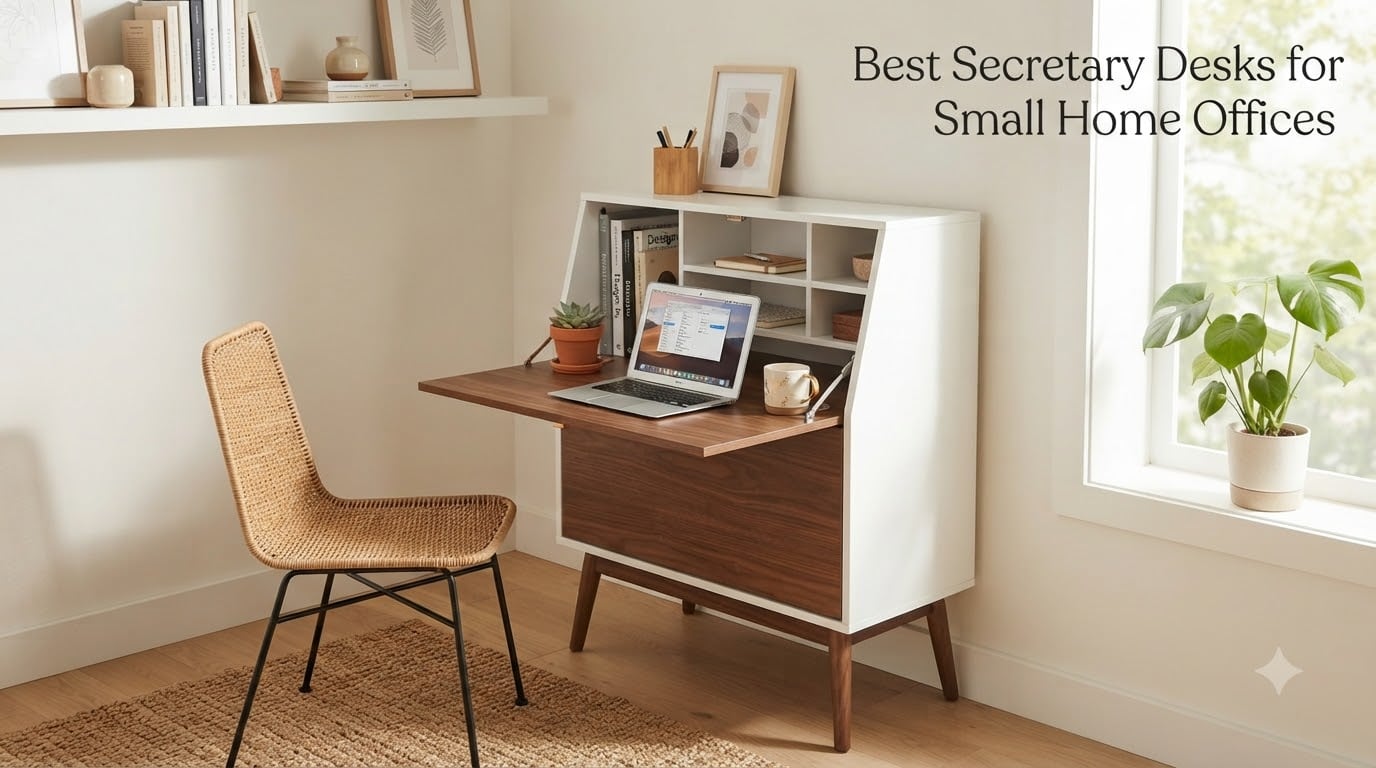 Best Secretary Desks for Small Home Offices