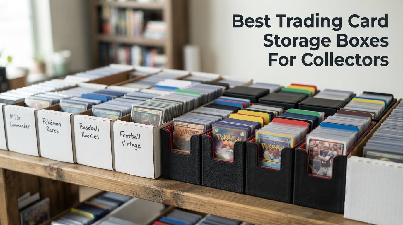 Best Trading Card Storage Boxes For Collectors