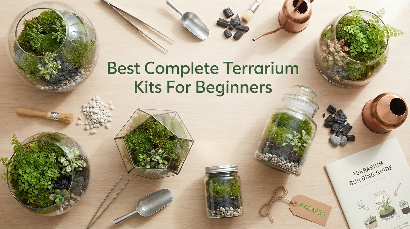 Best Complete Terrarium Kits For Beginners