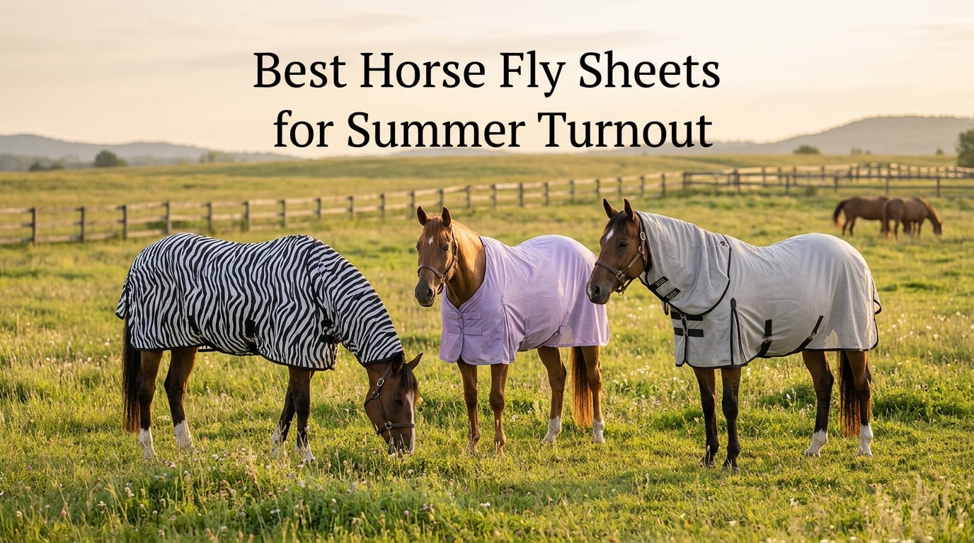Best Horse Fly Sheets for Summer Turnout
