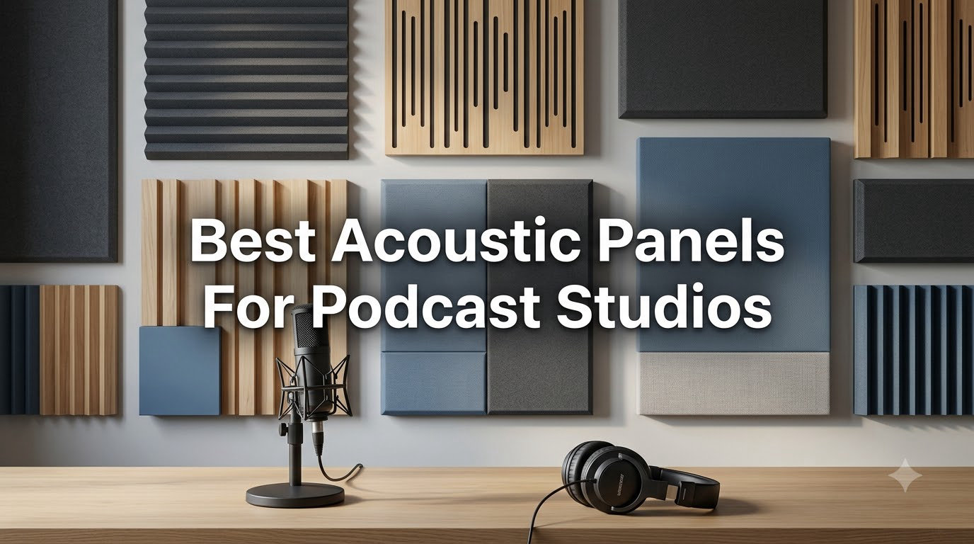 Best Acoustic Panels For Podcast Studios