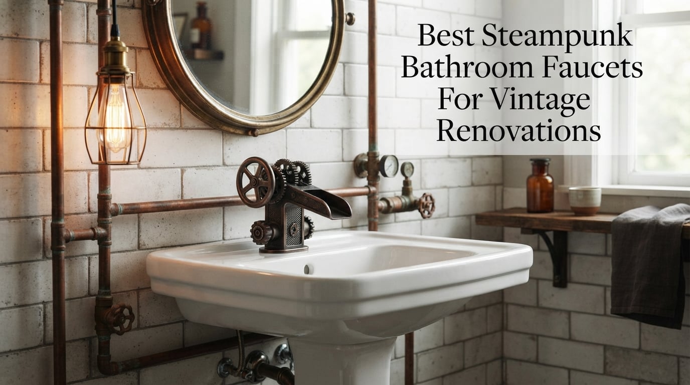 Best Steampunk Bathroom Faucets For Vintage Renovations