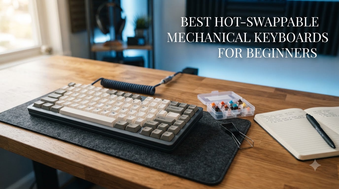 Best Hot-Swappable Mechanical Keyboards For Beginners