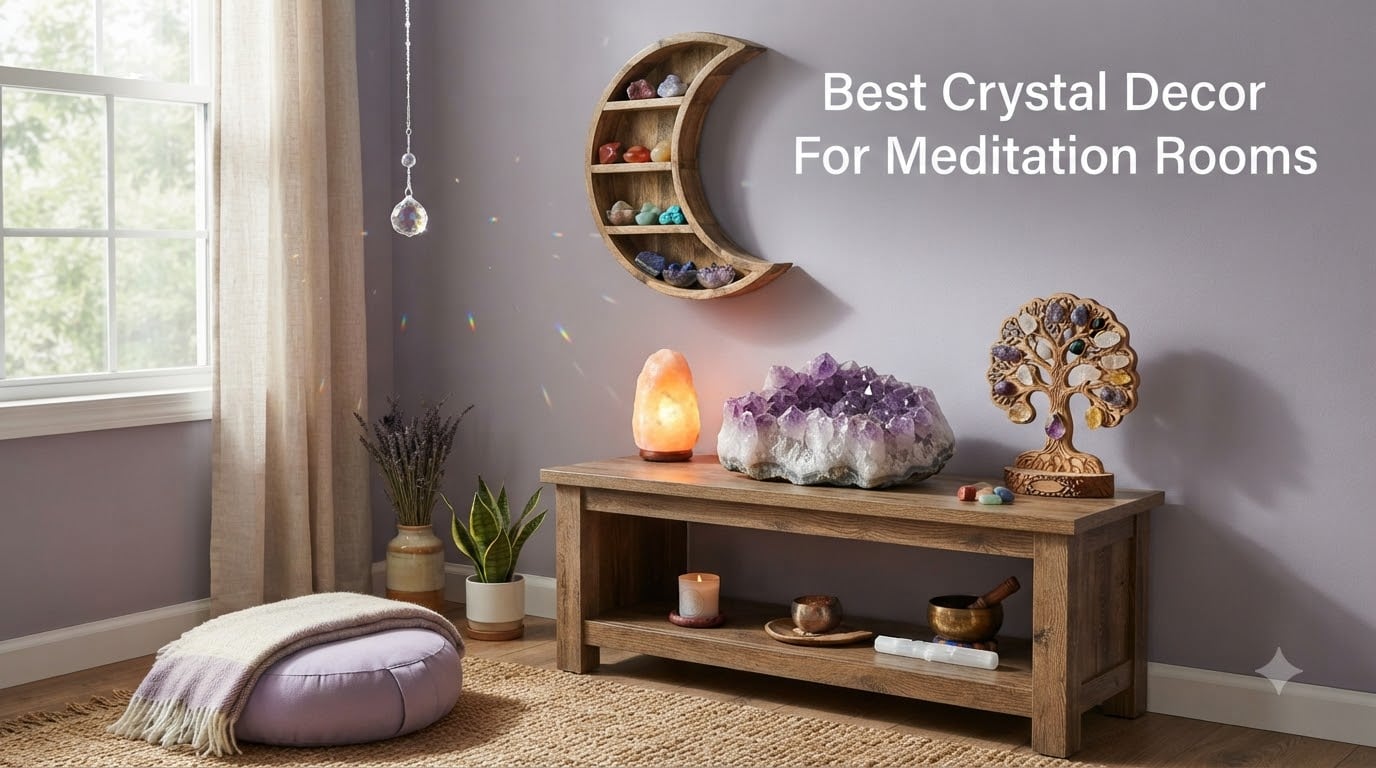 Best Crystal Decor For Meditation Rooms