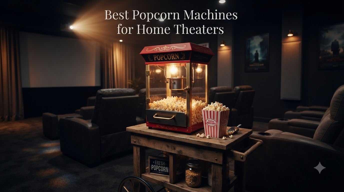 Best Popcorn Machines for Home Theaters