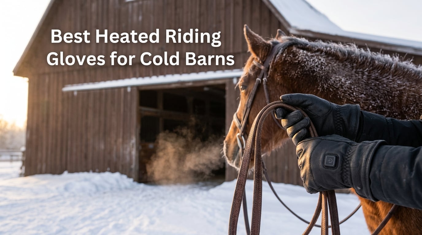 Best Heated Riding Gloves for Cold Barns