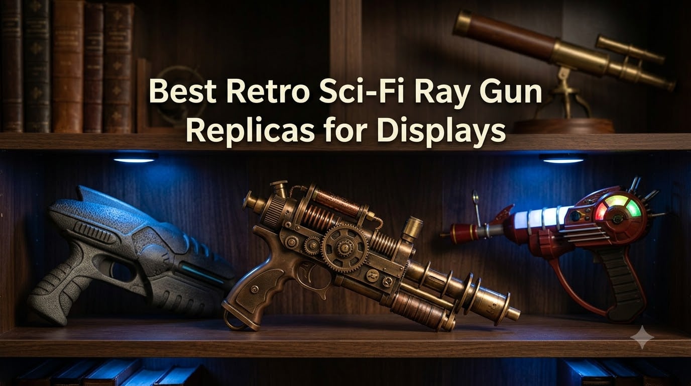 Best Retro Sci-Fi Ray Gun Replicas for Displays