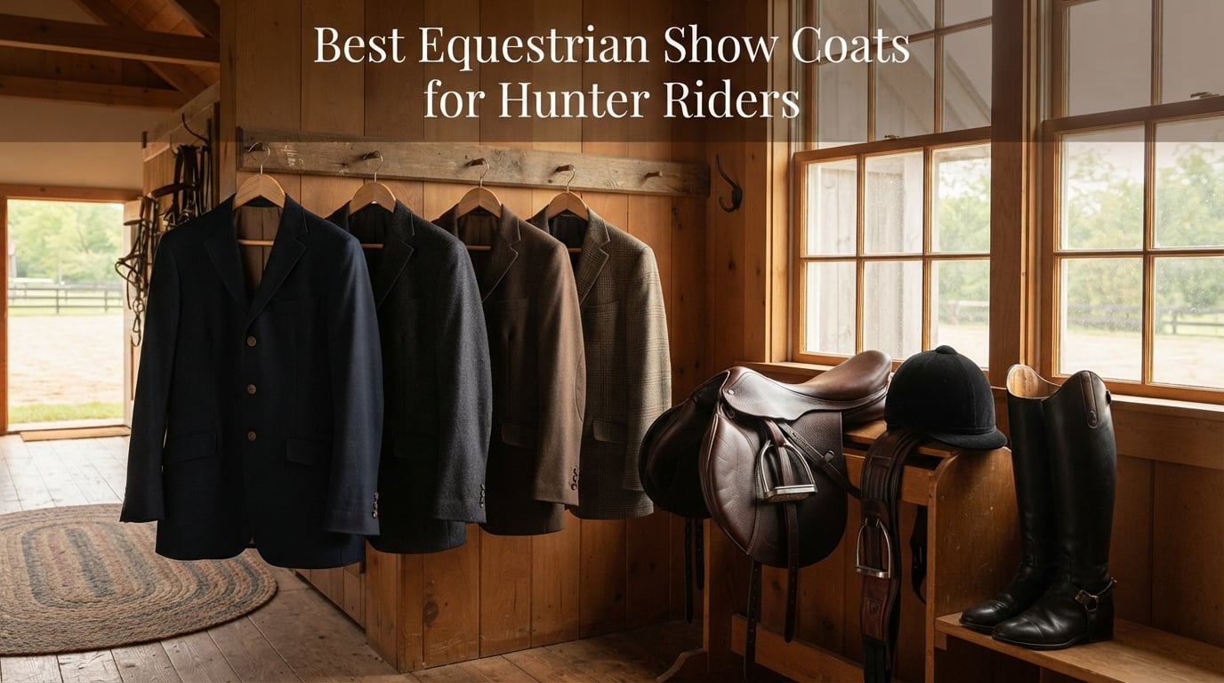 Best Equestrian Show Coats for Hunter Riders