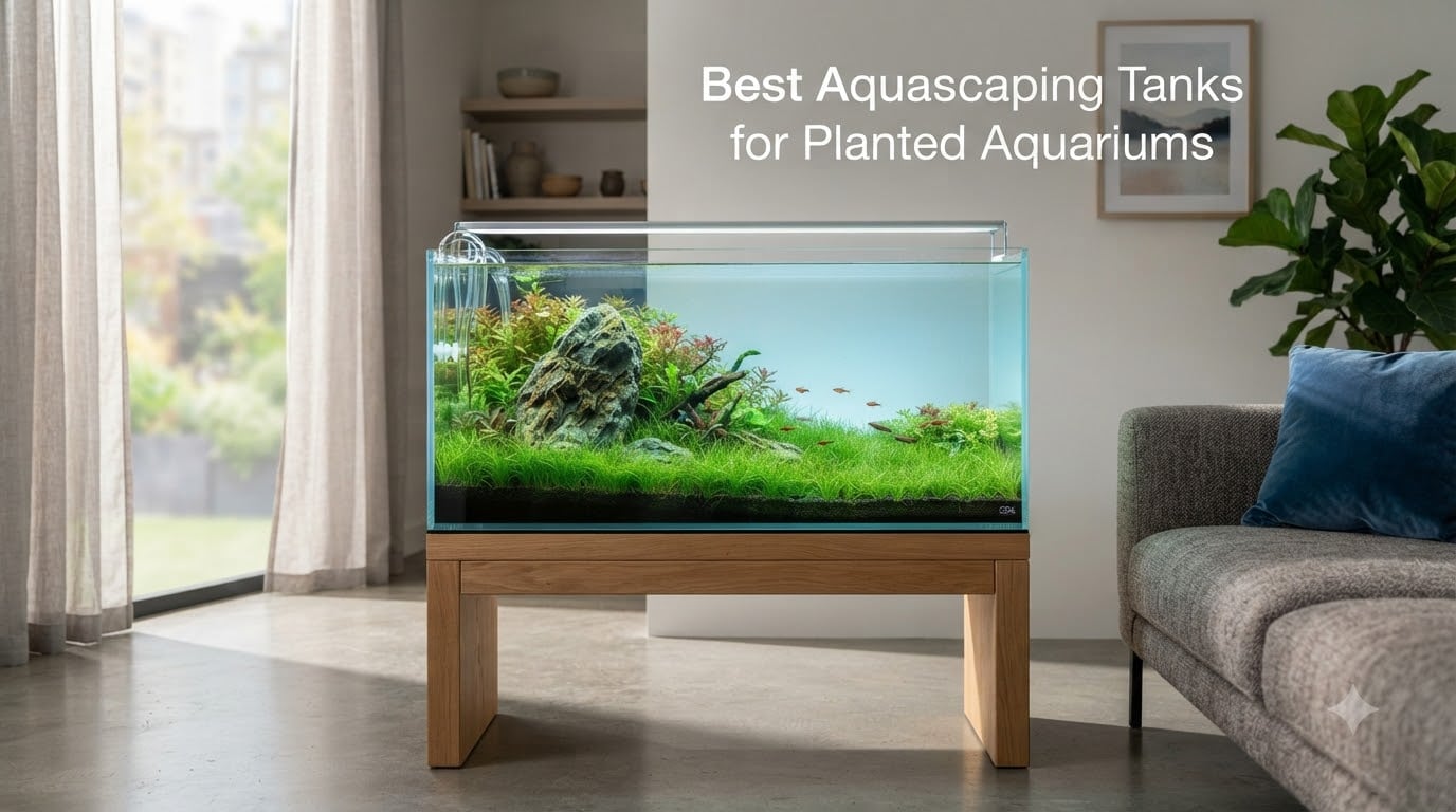 Best Aquascaping Tanks for Planted Aquariums
