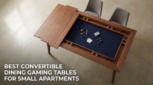 Best Convertible Dining Gaming Tables For Small Apartments