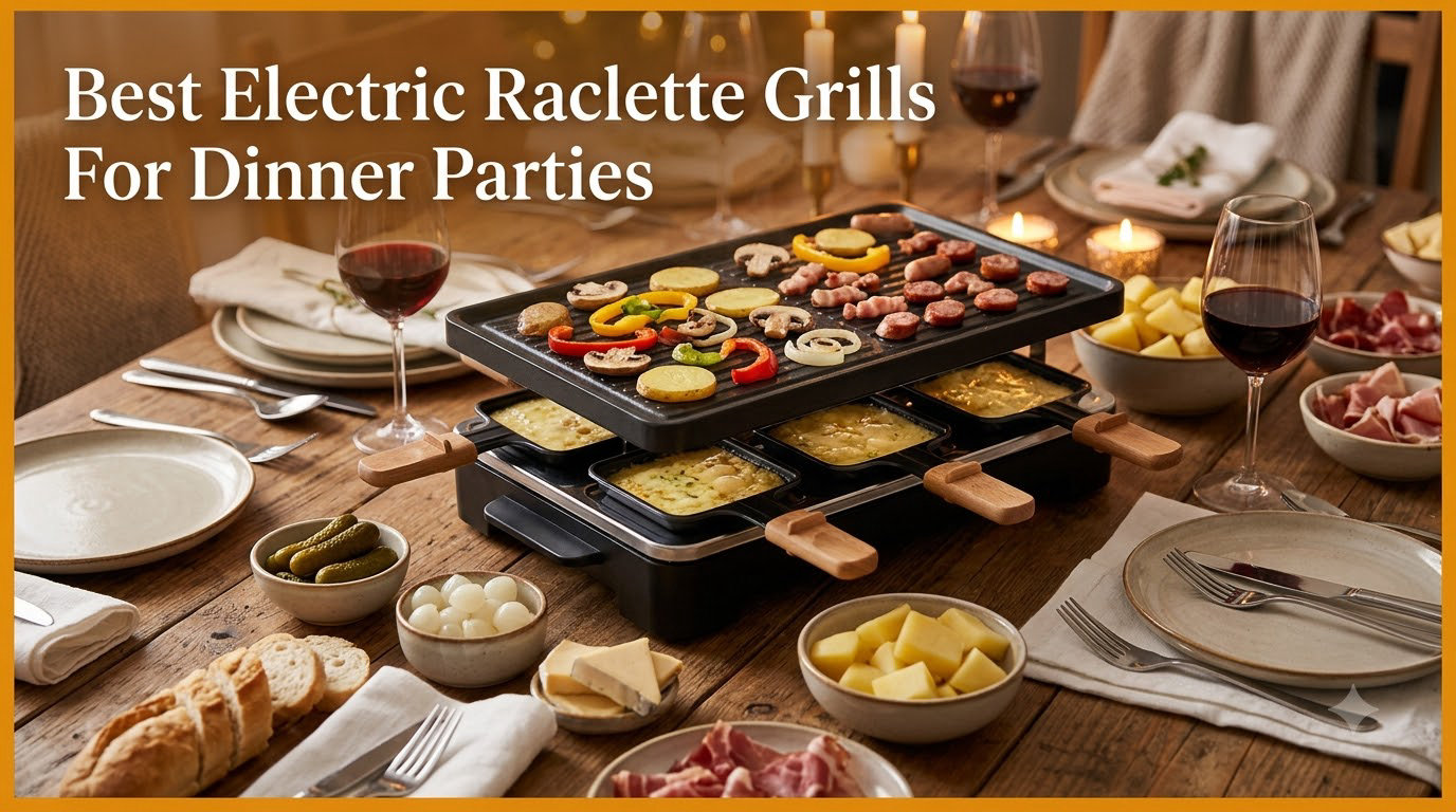 Best Electric Raclette Grills For Dinner Parties