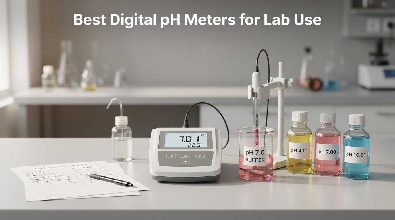 Best Digital pH Meters for Lab Use