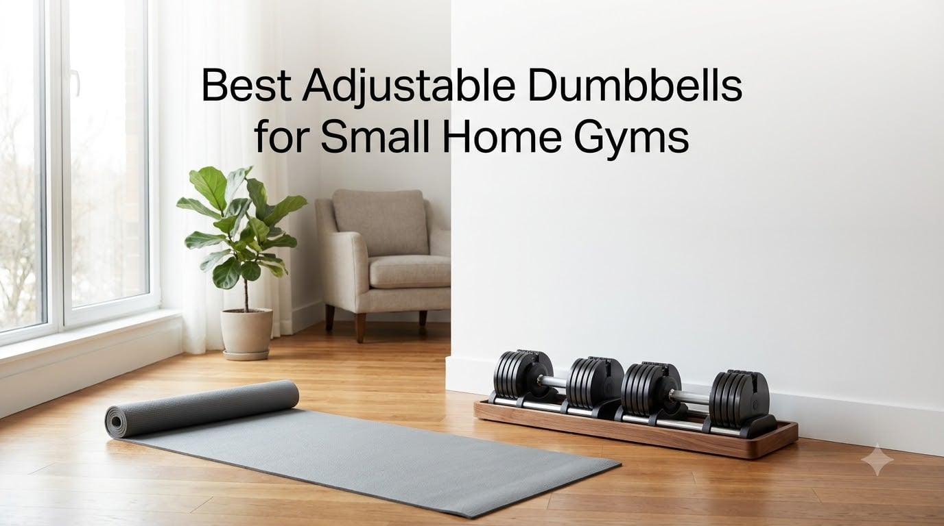 Best Adjustable Dumbbells for Small Home Gyms