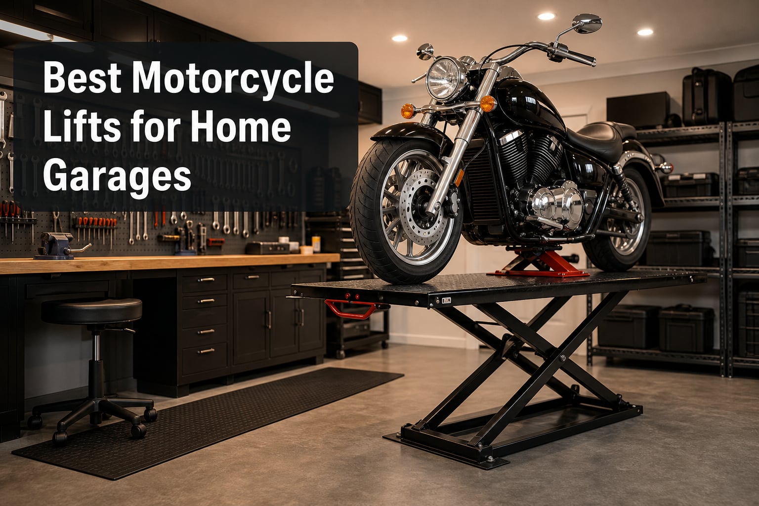 Best Motorcycle Lifts for Home Garages