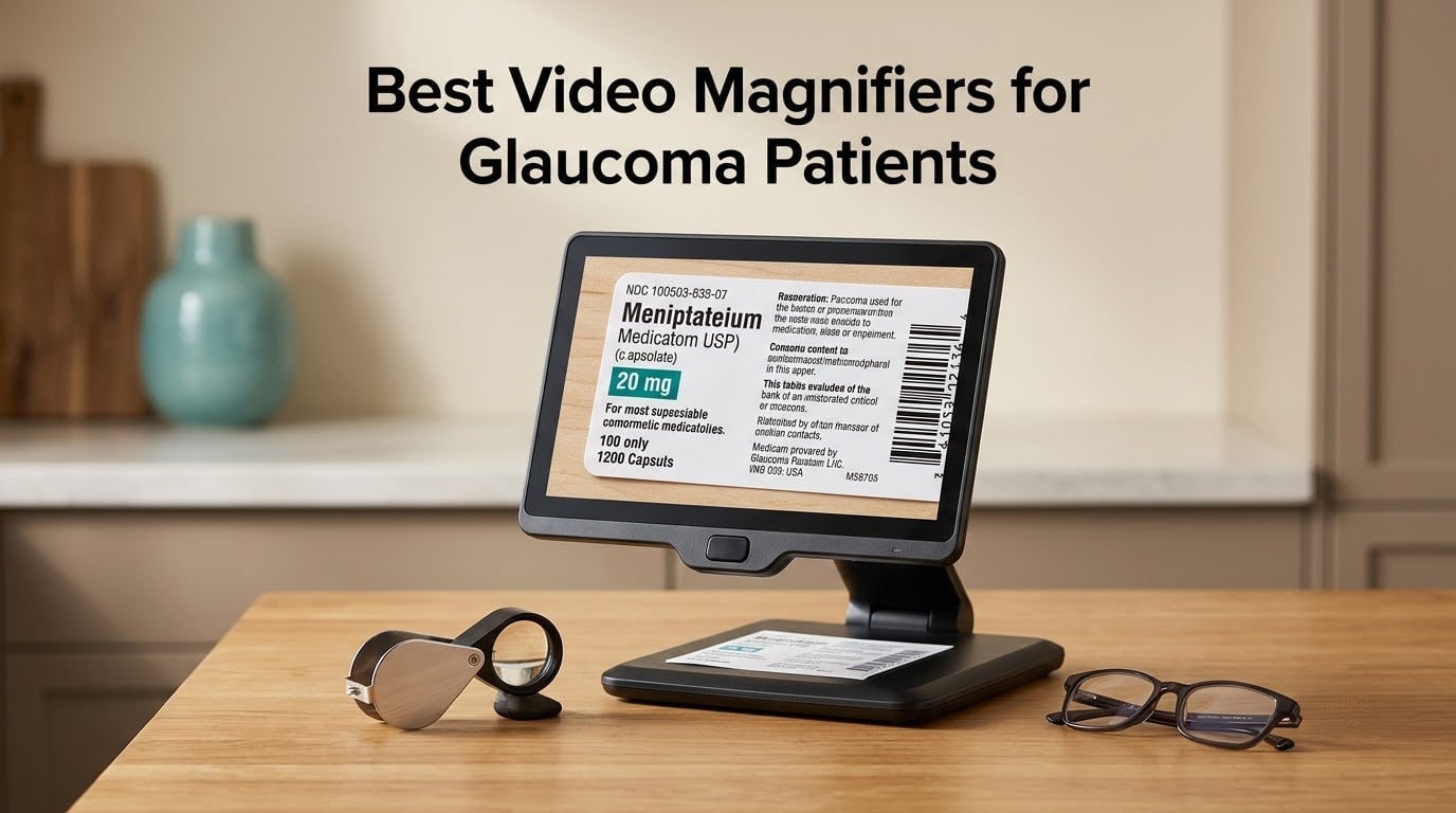 Best Video Magnifiers for Glaucoma Patients