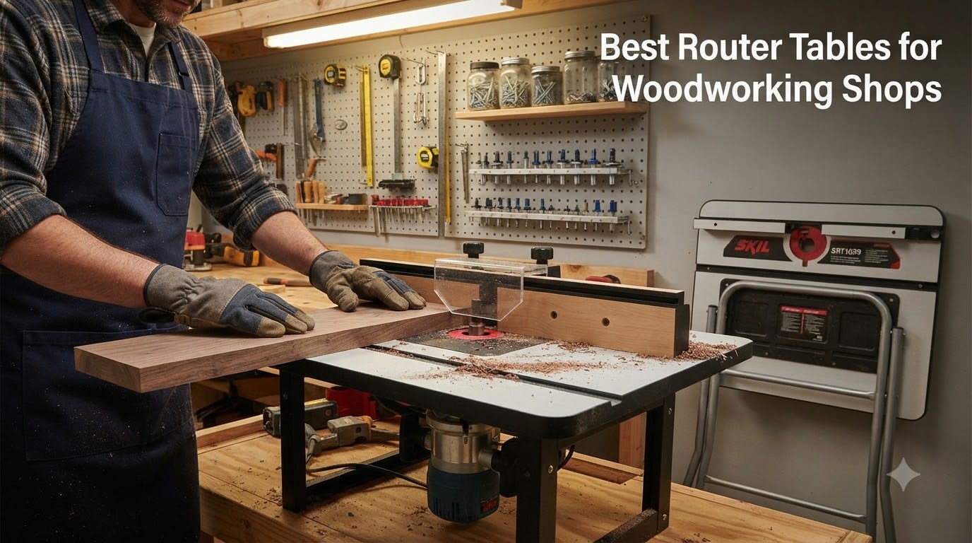 Best Router Tables for Woodworking Shops