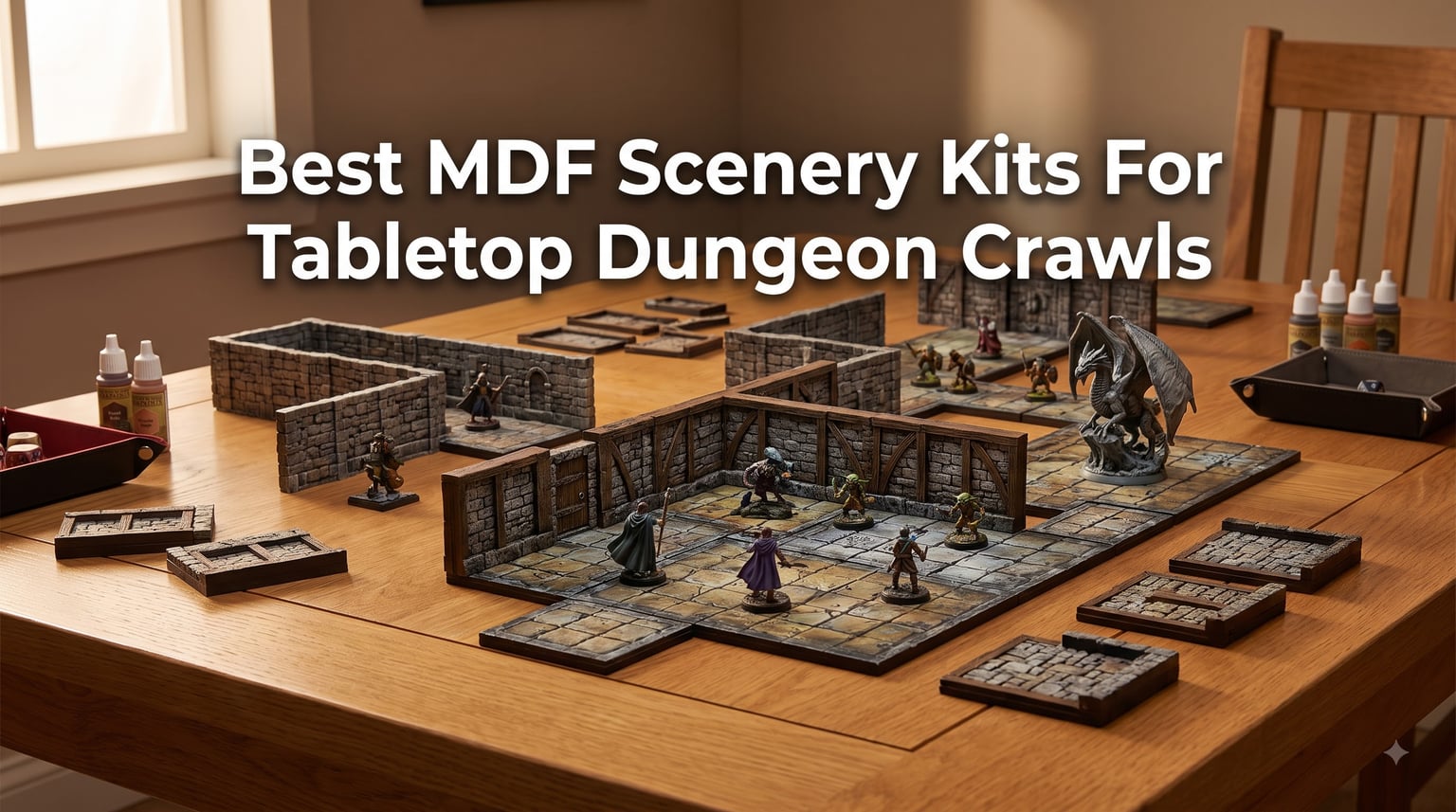 Best MDF Scenery Kits For Tabletop Dungeon Crawls