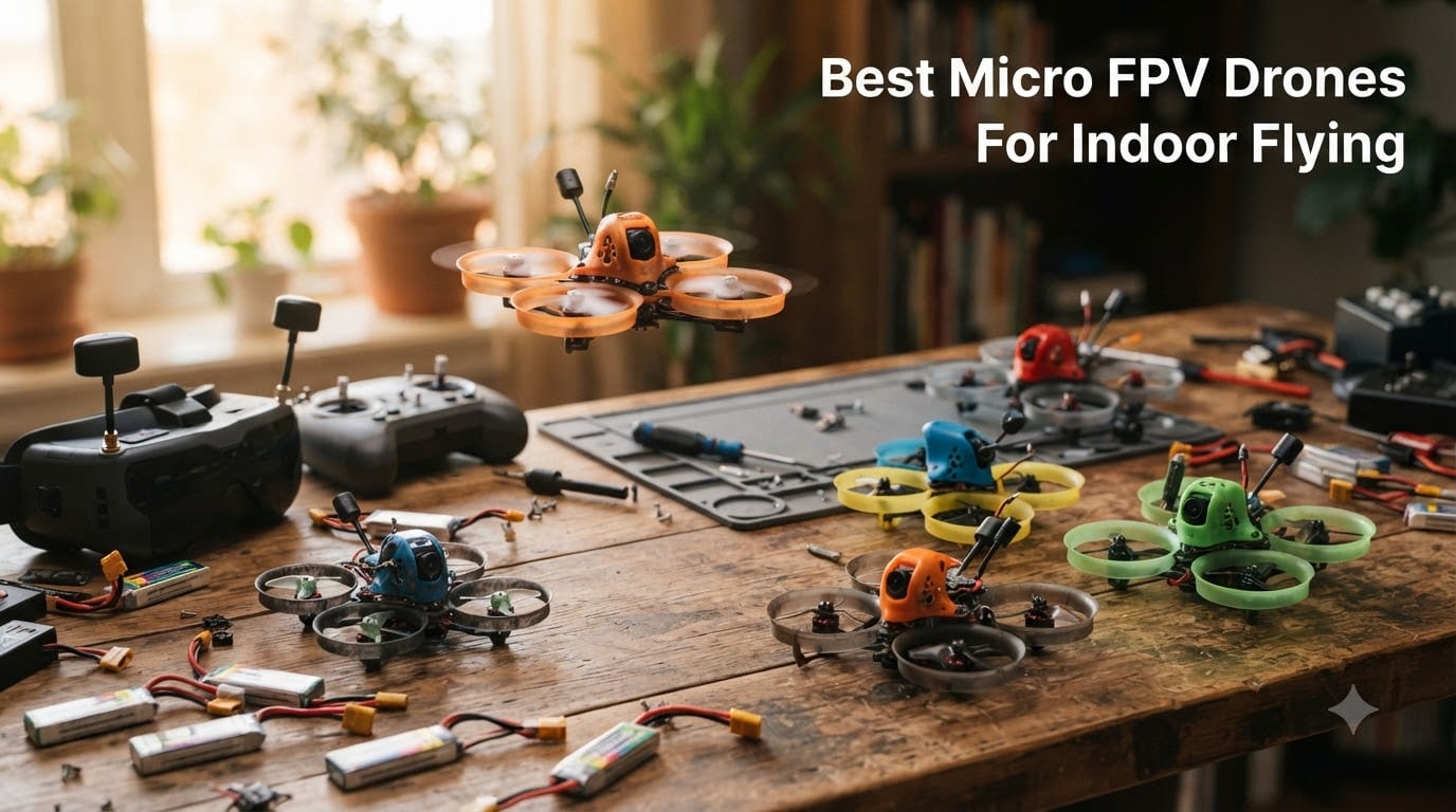 Best Micro FPV Drones For Indoor Flying