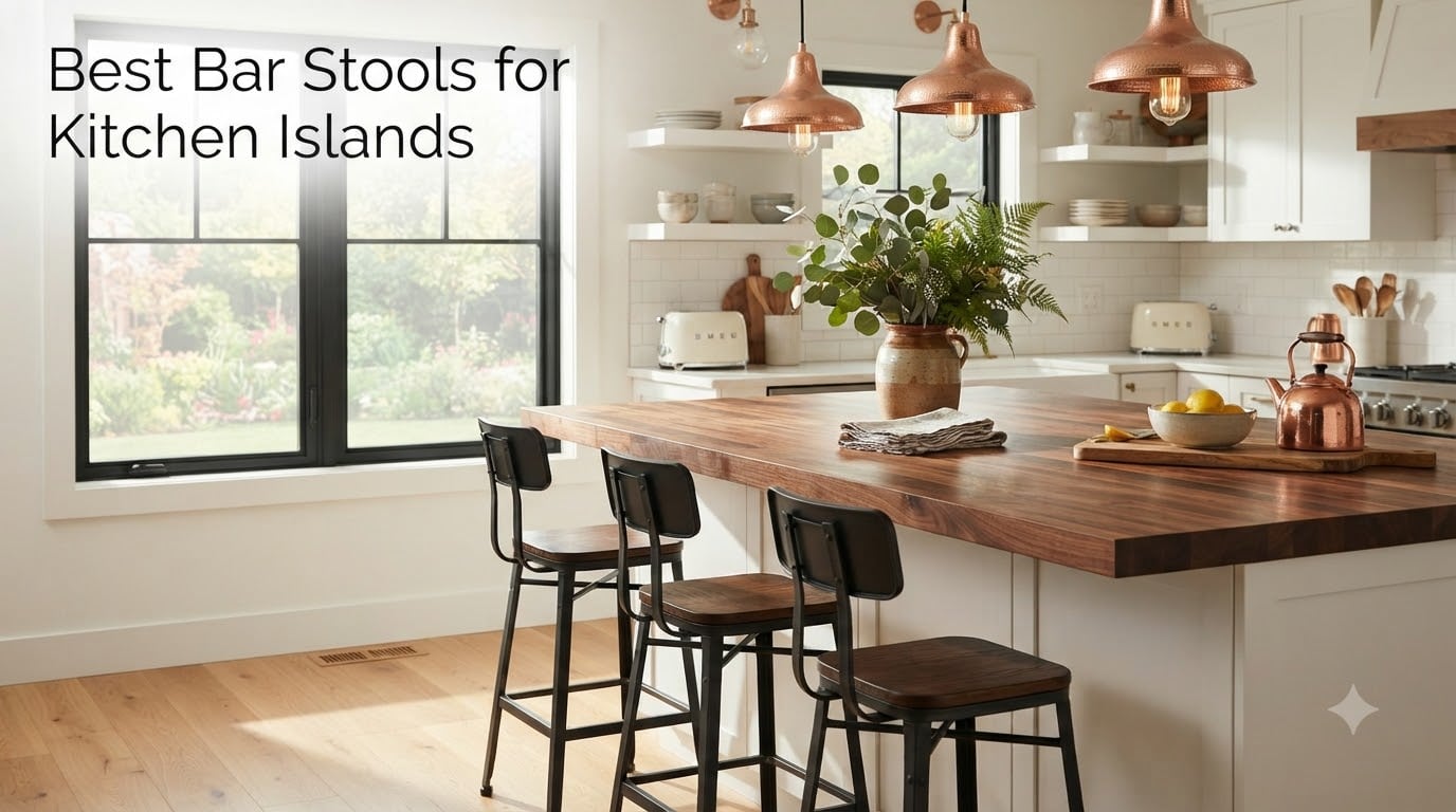 Best Bar Stools for Kitchen Islands
