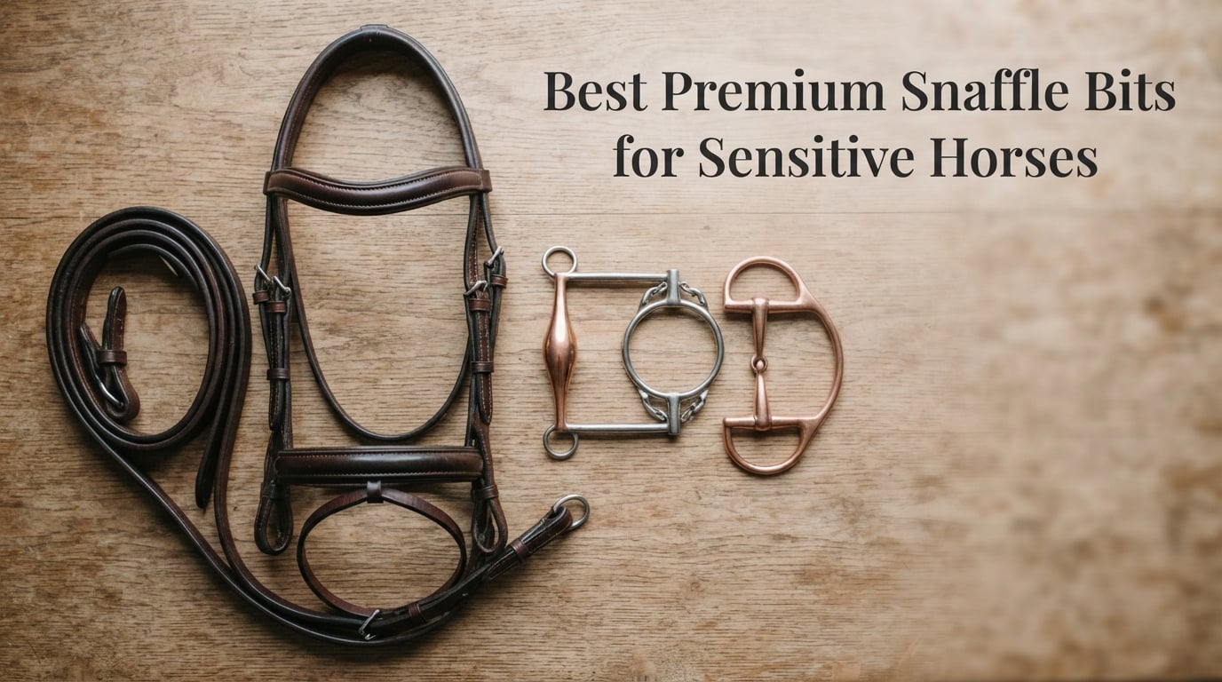 Best Premium Snaffle Bits for Sensitive Horses