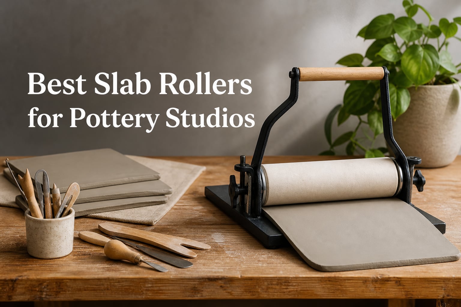 Best Slab Rollers for Pottery Studios