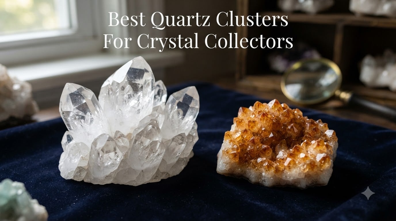 Best Quartz Clusters For Crystal Collectors
