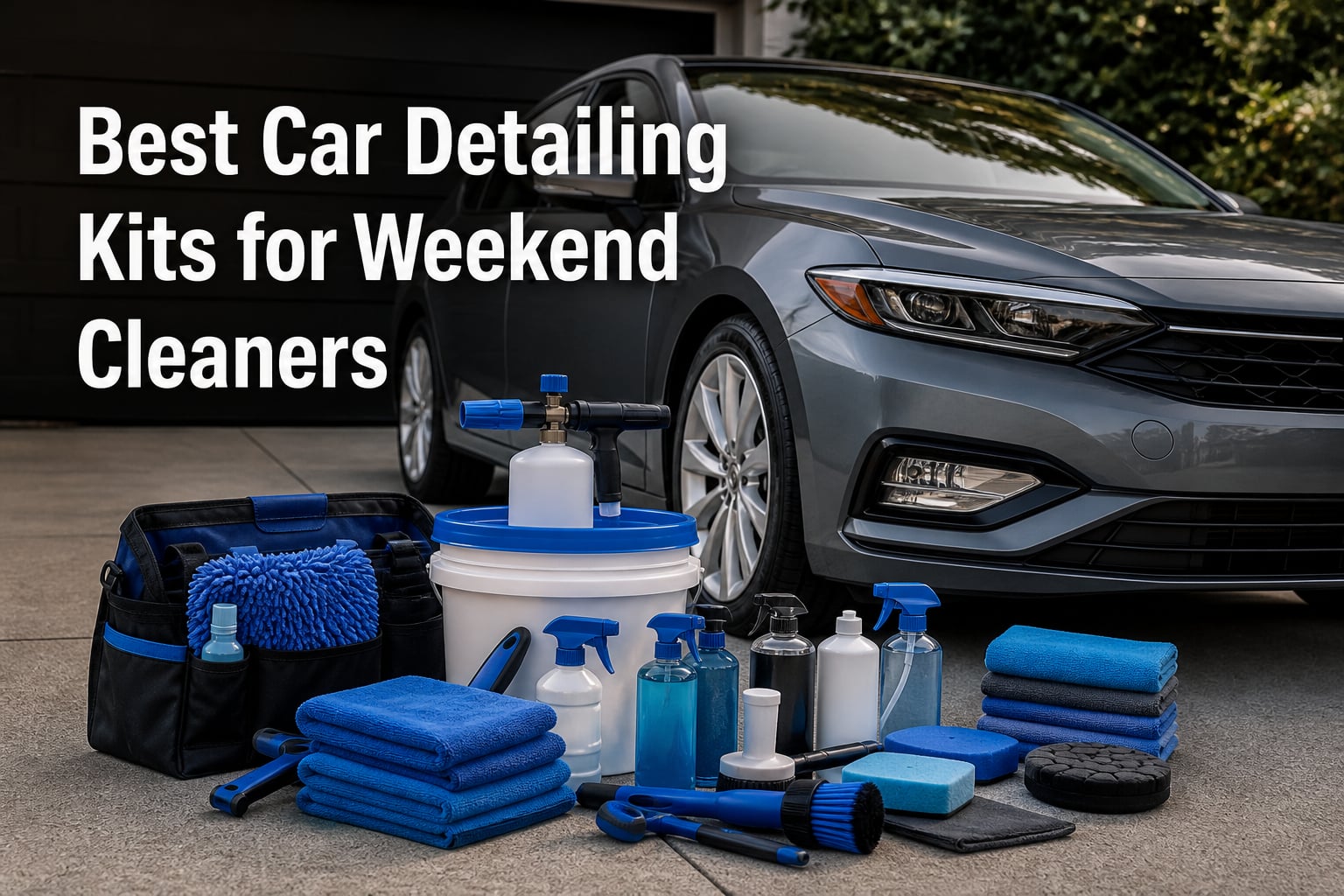 Best Car Detailing Kits for Weekend Cleaners