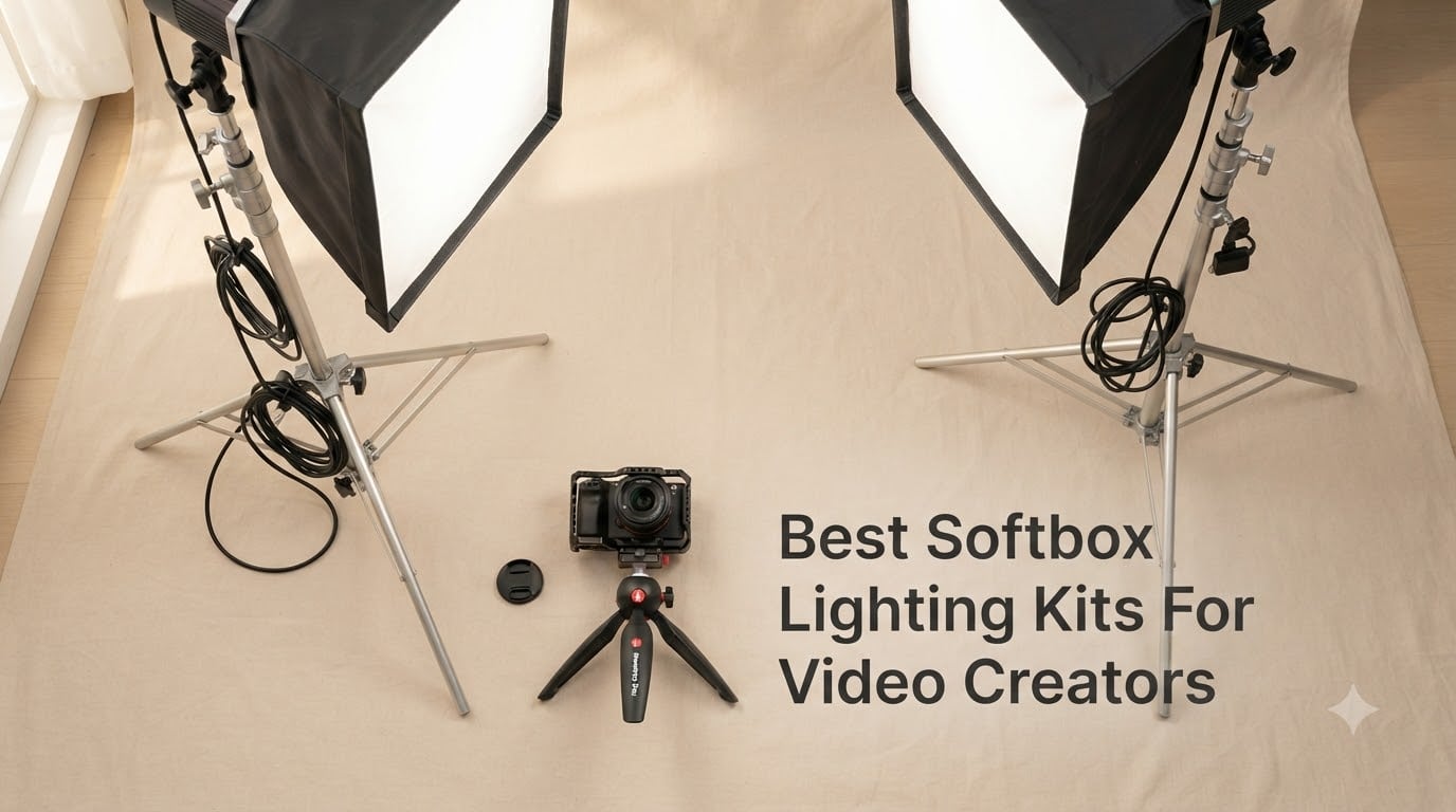Best Softbox Lighting Kits For Video Creators