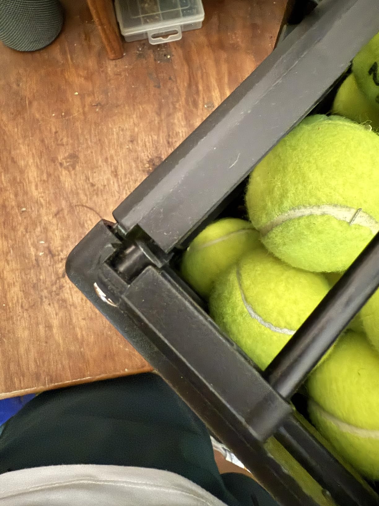Tourna Mini Ballport Tennis Ball Pick Up Hopper customer photo 1