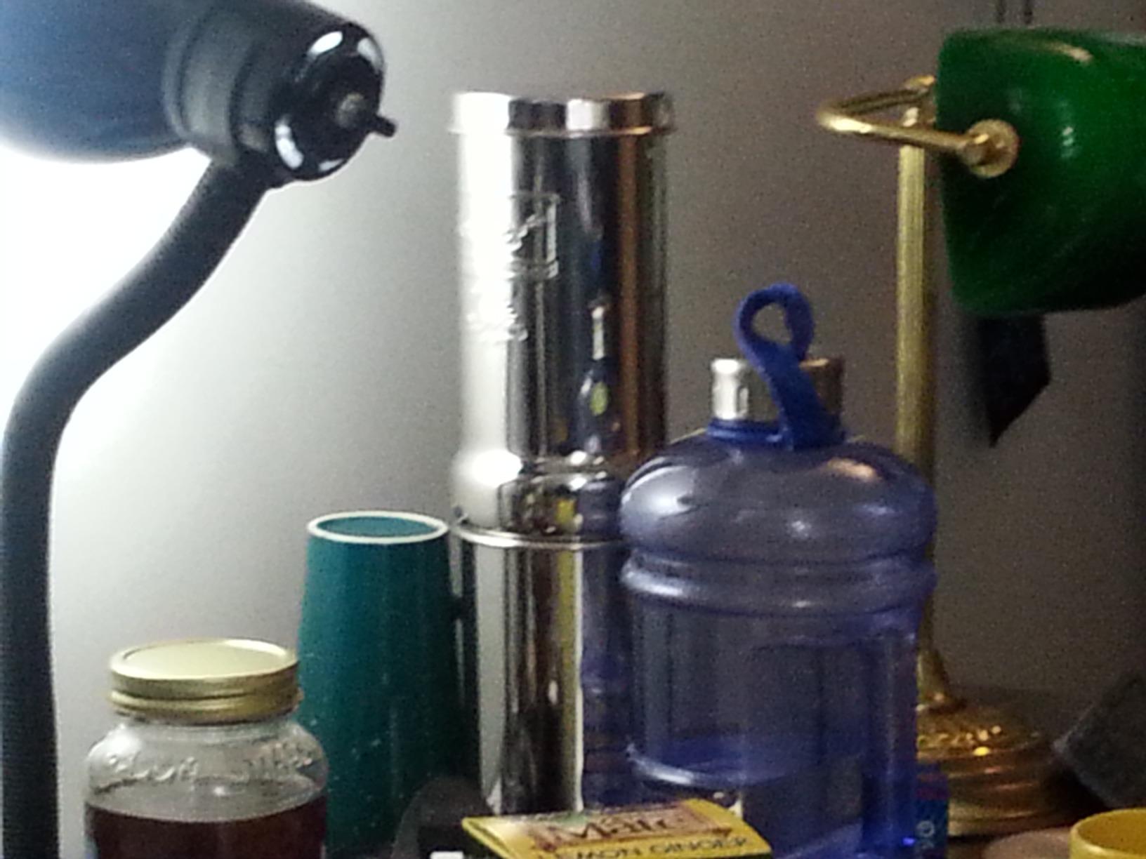 Go Water Filter Kit with 1 Qt. Berkey Gravity Fed Water Filter System, Sport Bottle and Black Primer customer photo 2