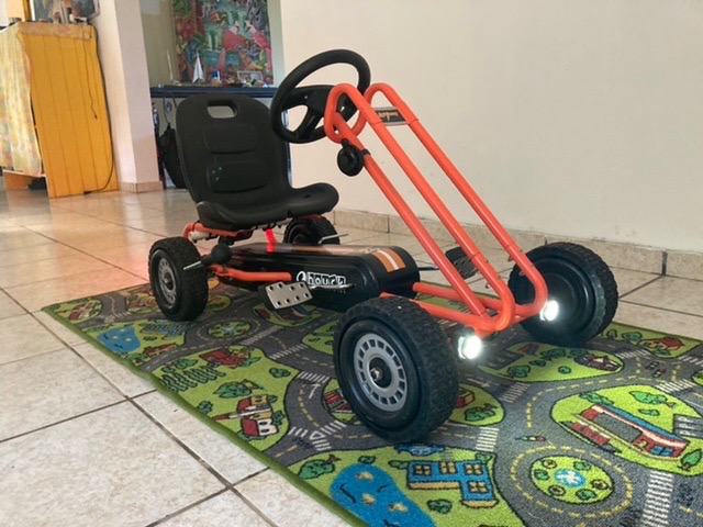 hauck Kids Pedal Go Kart, 4 Wheel Bike Cart, Ride for Ages 4-8, Green customer photo 2