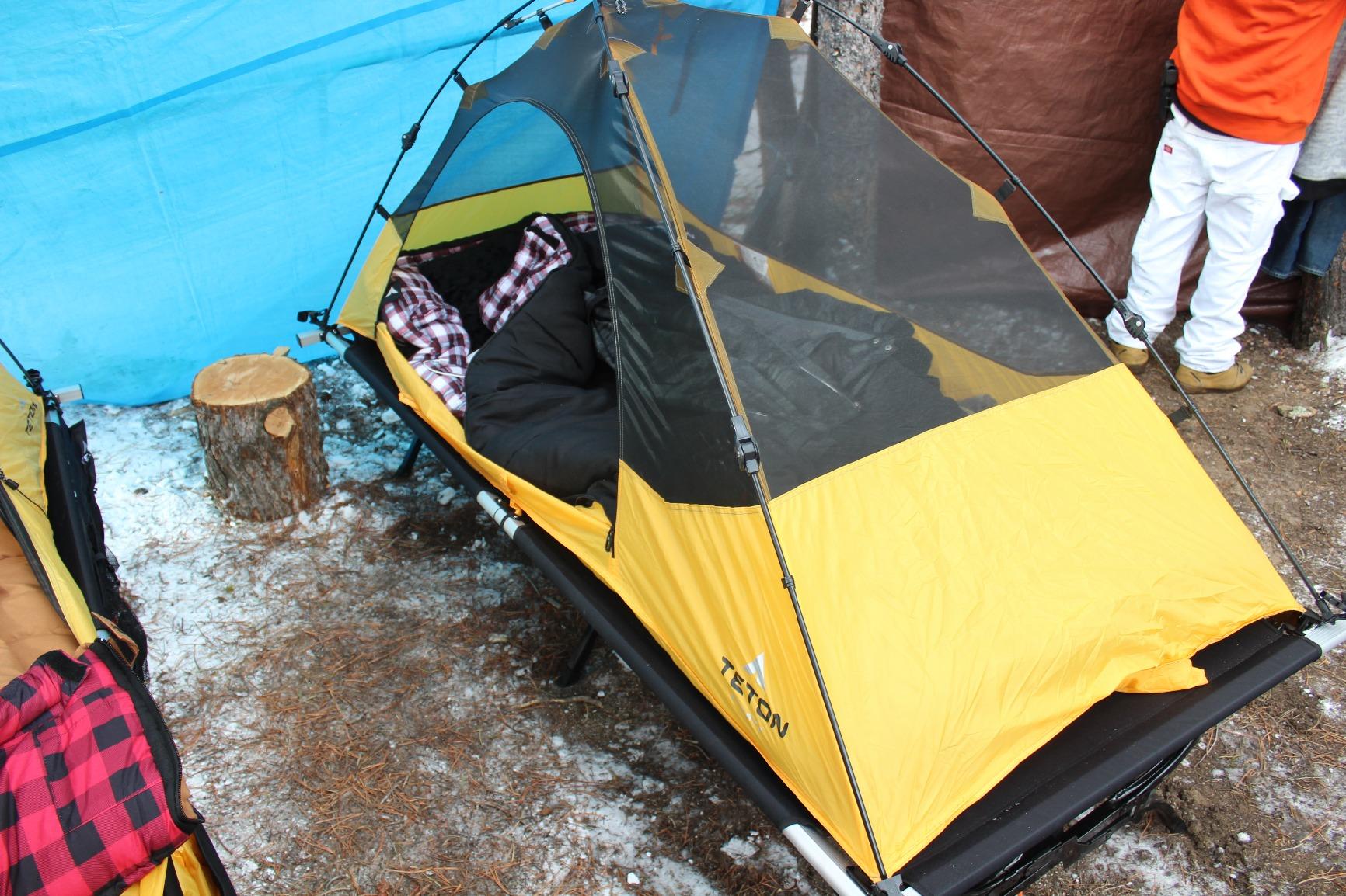TETON Sports Deer Hunter Sleeping Bag, Warm and Comfortable Camping Sleeping Bag, Teton Tough Canvas Shell for Camping, Hunting, and Cold Weather customer photo 2