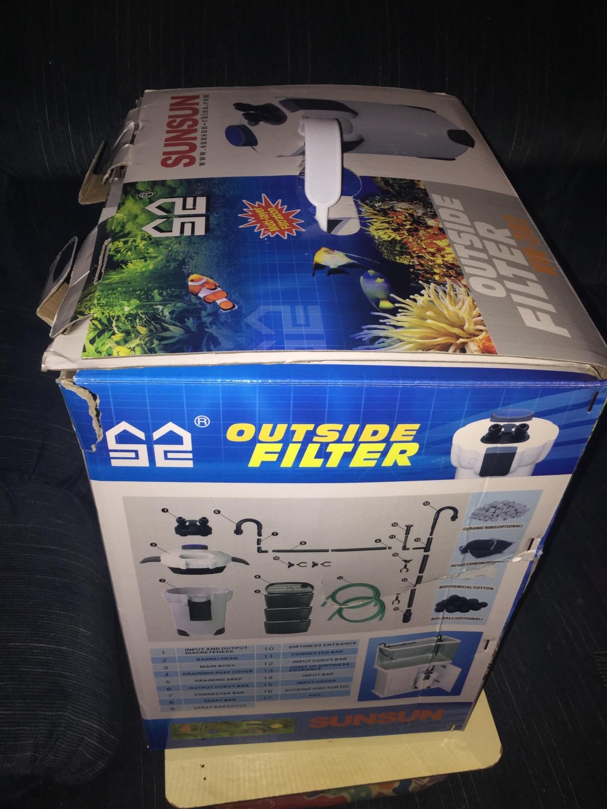 SunSun HW-302 3-Stage External Canister Aquarium Filter 264GPH customer photo 2