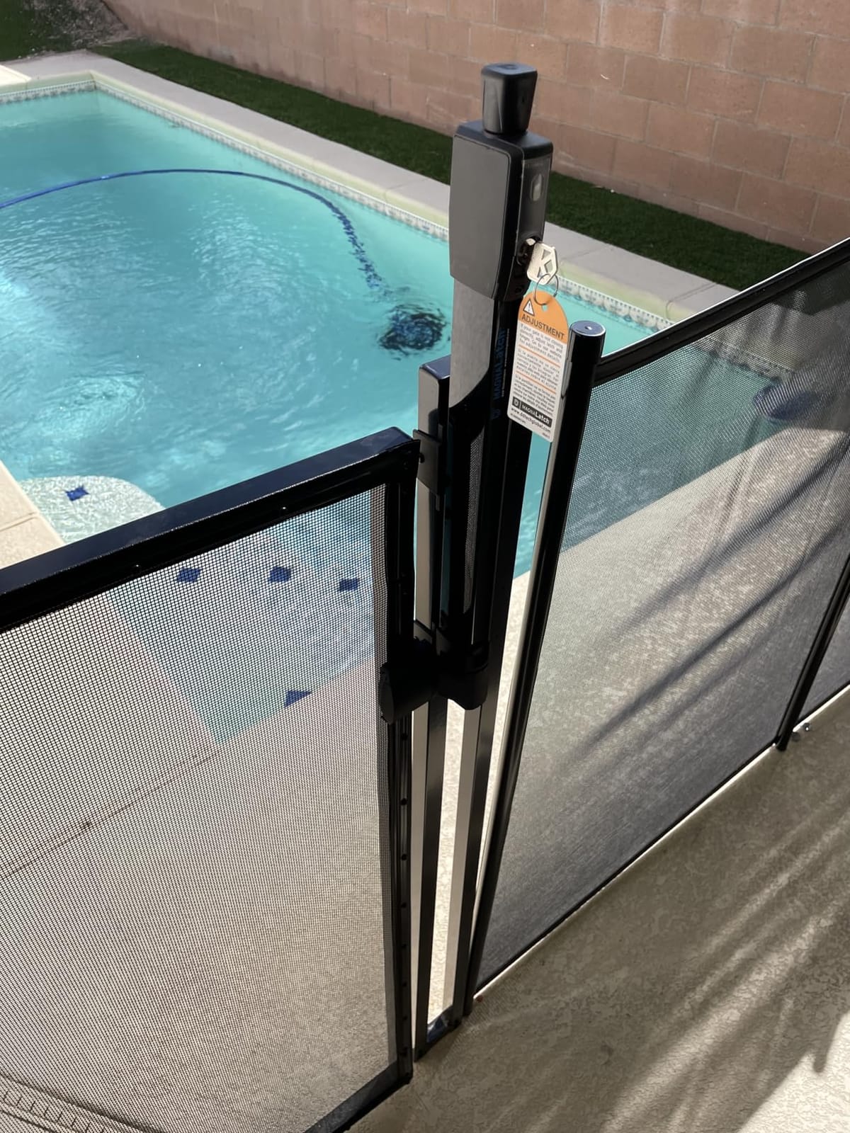 Pool Fence DIY by Life Saver Self-Closing Gate Kit, Black (Pack of 1) customer photo 1