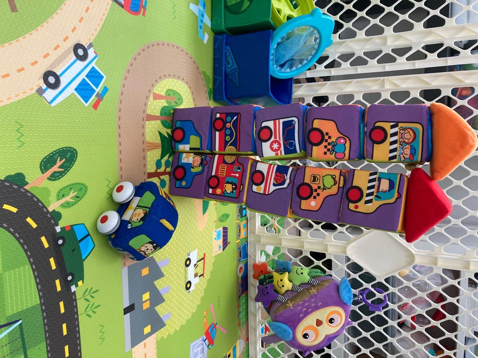 Melissa & Doug K's Kids Match and Build Soft Blocks Set customer photo 1