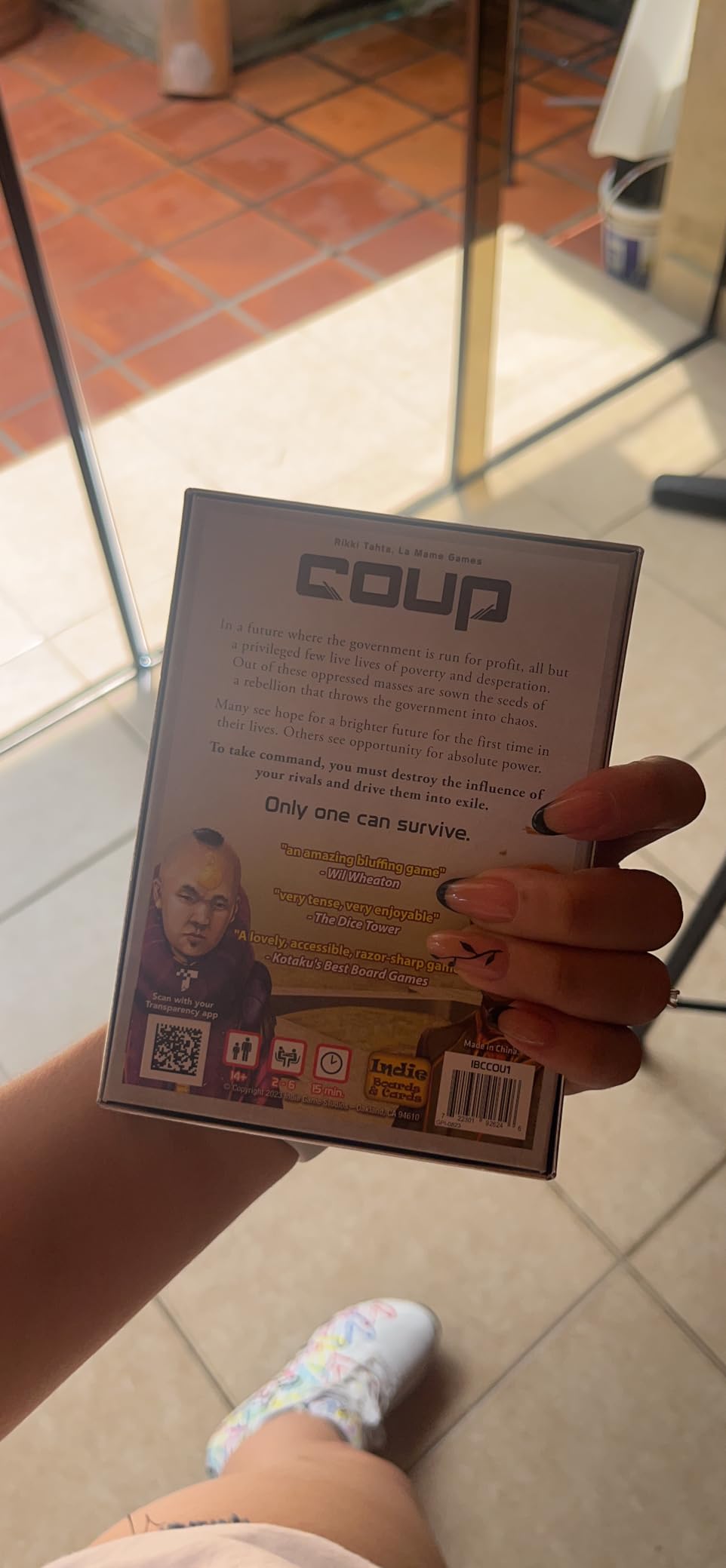 Indie Boards & Cards Coup Card Game customer photo 1