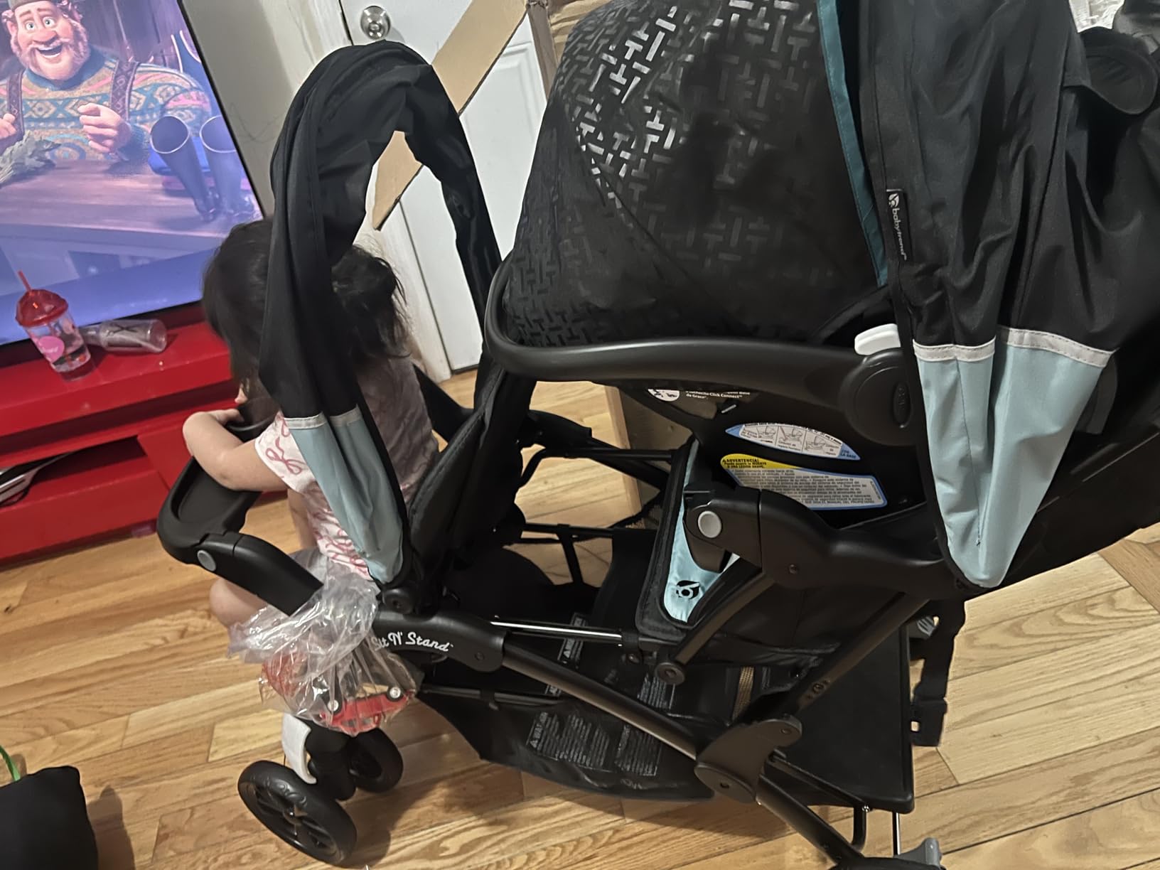 Baby Trend Sit N' Stand Double Stroller, Onyx customer photo 2