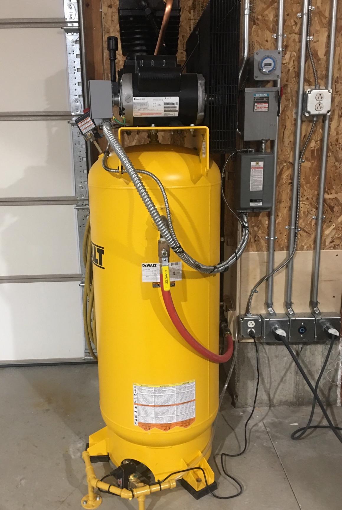 60 Gal. 175 PSI Two Stage Stationary Electric Air Compressor customer photo 2