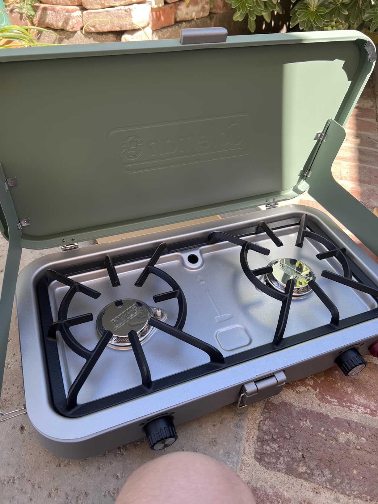 Coleman Cascade 3-in-1 Camp Stove, Portable Cooktop with Grill & Griddle customer photo 2