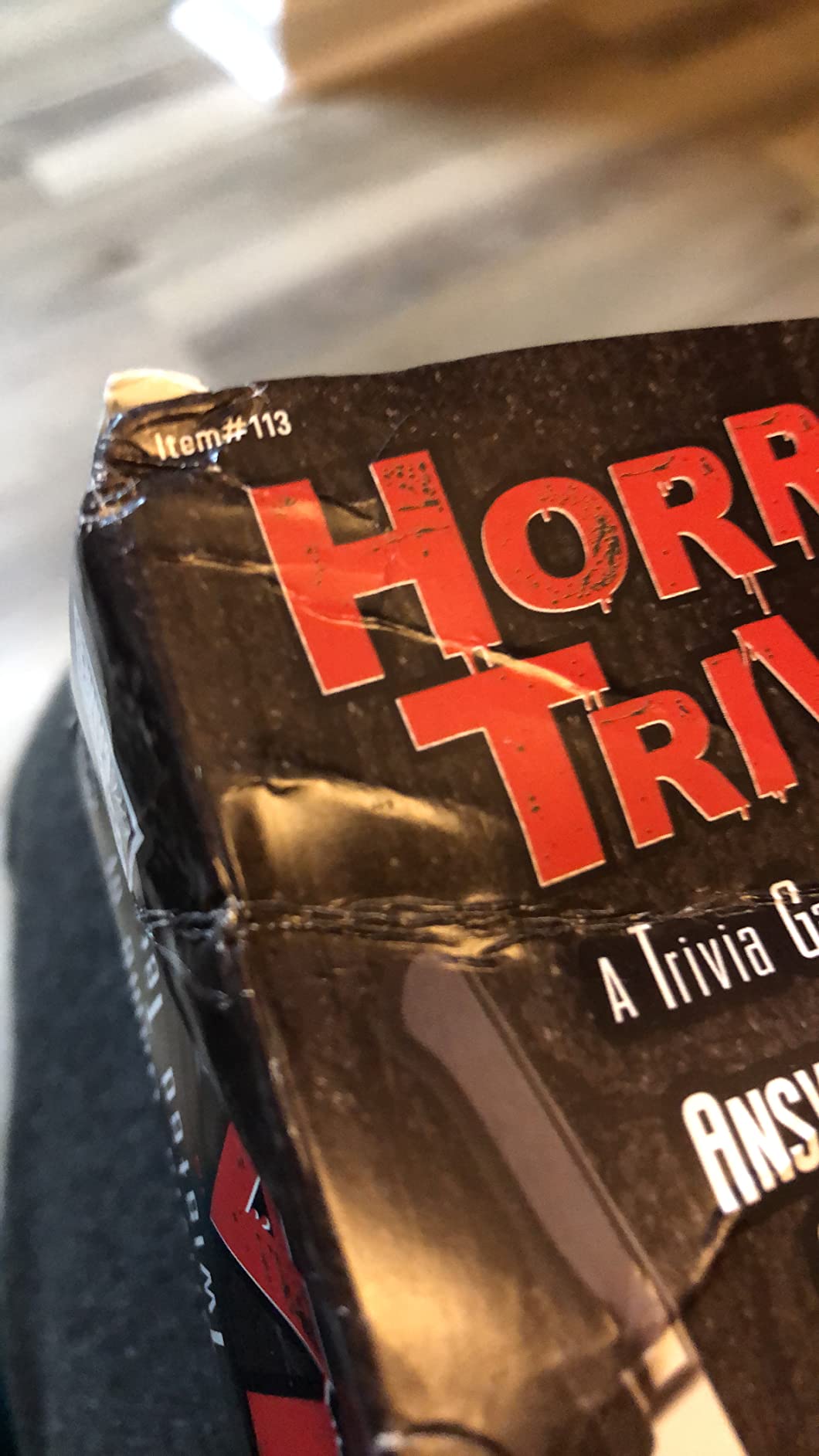 Horror Trivia Card Game - Test Your Knowledge of Horror Pop Culture Facts with 300 Scary Fun Trivia Questions customer photo 2