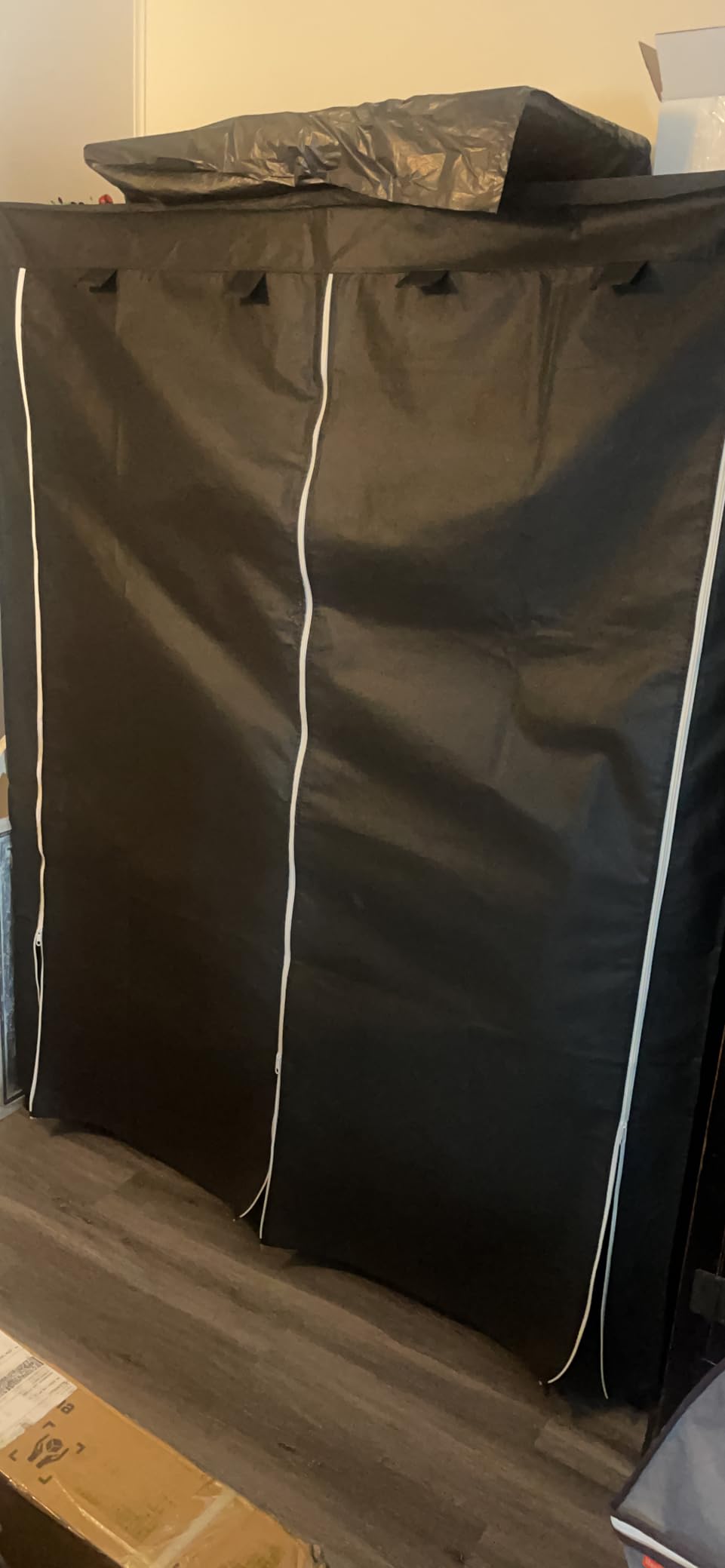 SONGMICS Closet Wardrobe, Clothes Storage, 55.1 x 16.9 x 68.5 Inches customer photo 1