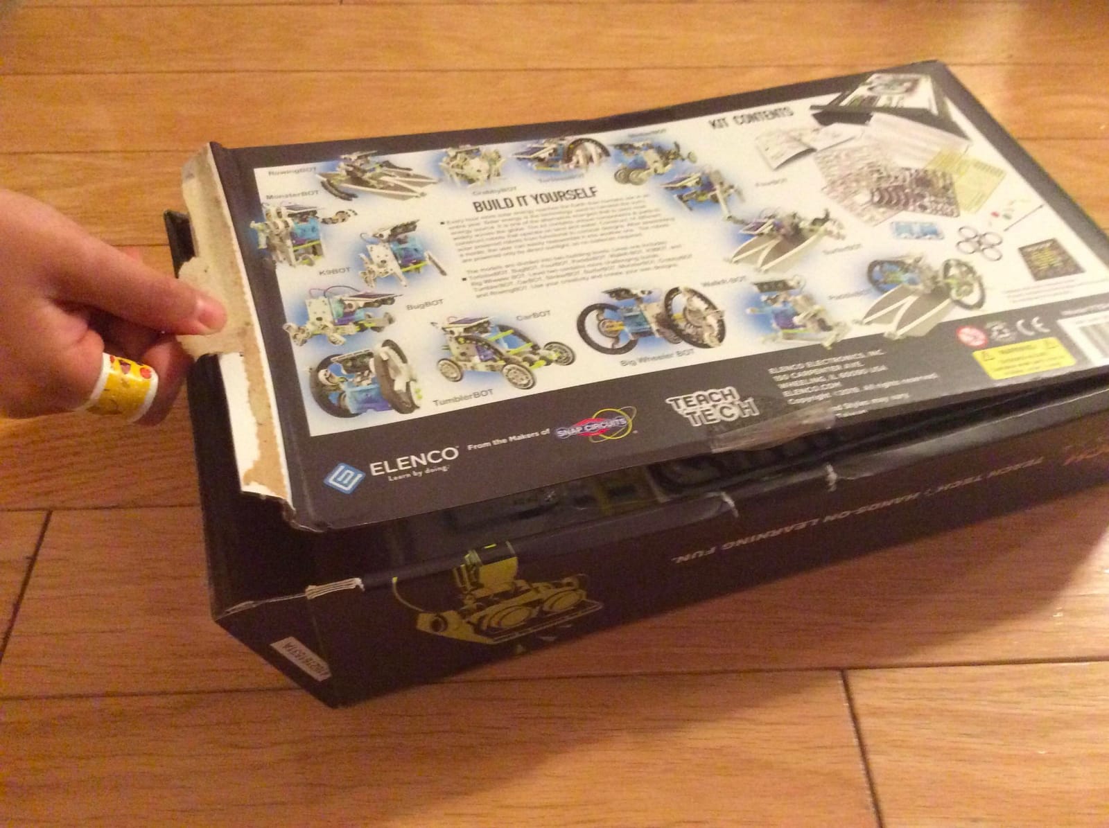 TEACH TECH SolarBot.14 STEM Solar Robot Building Kit, Ages 10+ customer photo 1
