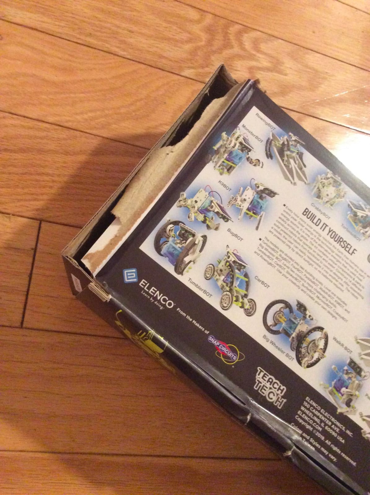 TEACH TECH SolarBot.14 STEM Solar Robot Building Kit, Ages 10+ customer photo 2