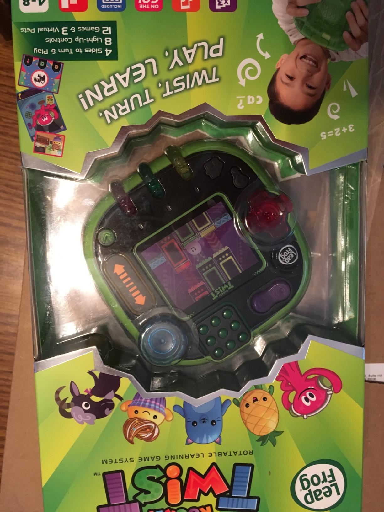 LeapFrog Rockit Twist Handheld Learning Game System, Purple customer photo 1